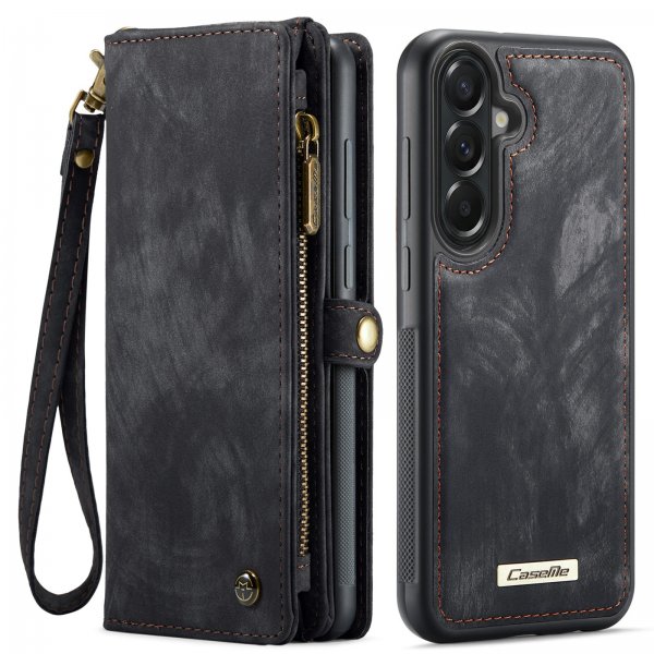 CaseMe Samsung Galaxy A57 -kotelo 008 Series, irrotettava kuori, musta
