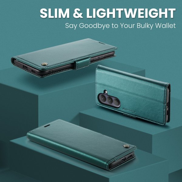 CaseMe Samsung Galaxy A57 Kotelo 023 Series Vihreä