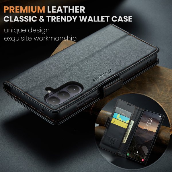 CaseMe Samsung Galaxy A57 -suojakuori 023 Series, musta