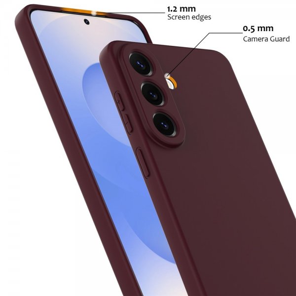 Samsung Galaxy A57 Kuori rannehihnalla silikoni MagSafe Punainen