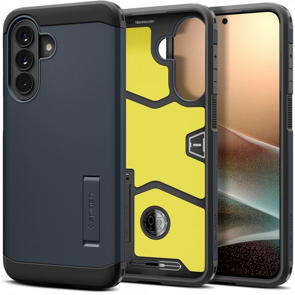 Spigen Samsung Galaxy A57 Kuori Tough Armor Metal Slate