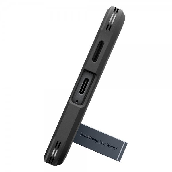 Spigen Samsung Galaxy A57 Kuori Tough Armor Metal Slate