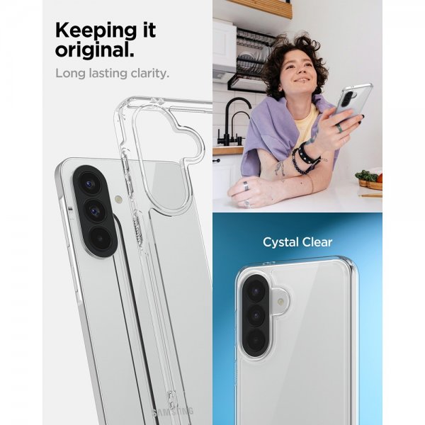 Spigen Samsung Galaxy A57 Kuori Ultra Hybrid Crystal Clear