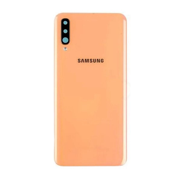 Samsung Galaxy A70 (SM-A705F) Alkuperäinen takakuori - Koralli