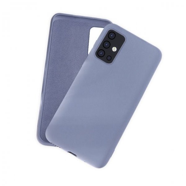 Samsung Galaxy A71 Silikonisuojakuori Harmaa