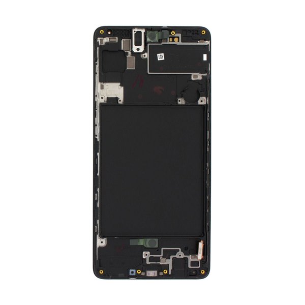 Samsung Galaxy A71 (SM-A715F) LCD-näyttö alkuperäinen - Musta