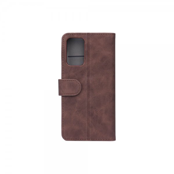 Gear Samsung Galaxy A52/A52s 5G Kotelo Mobile Wallet Nubuck Ruskea
