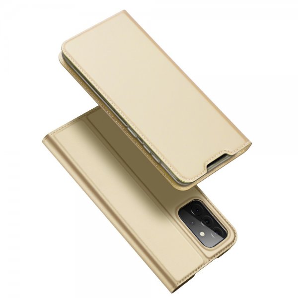 Dux Ducis Samsung Galaxy A A72 -suojakotelo, Skin Pro Series, kulta