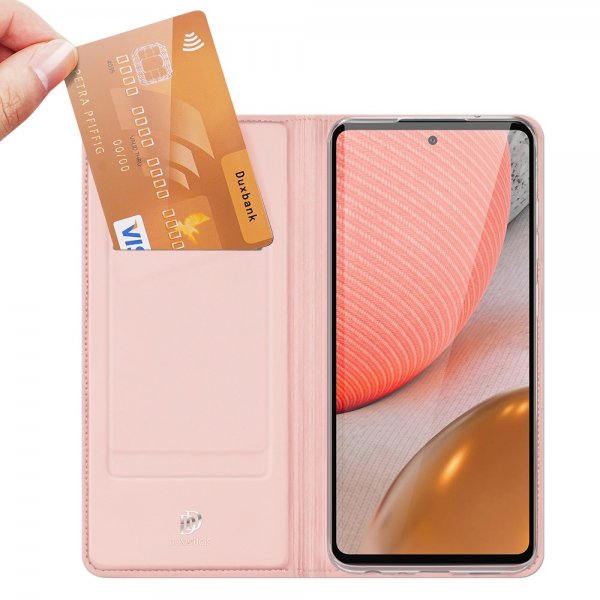 Dux Ducis Samsung Galaxy A72 -suojakotelo Skin Pro Series Ruusukulta