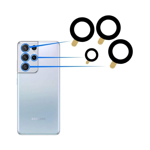 Samsung Galaxy A72 -kameran linssi