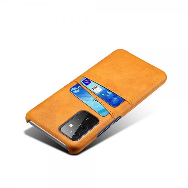 Samsung Galaxy A72 Kuori Kaksi Korttipaikkaa Oranssi