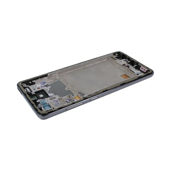 Samsung Galaxy A72 näyttö LCD-näytöllä alkuperäinen - musta