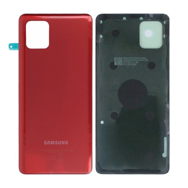 Samsung Galaxy Note 10 Lite Takakansi - Punainen