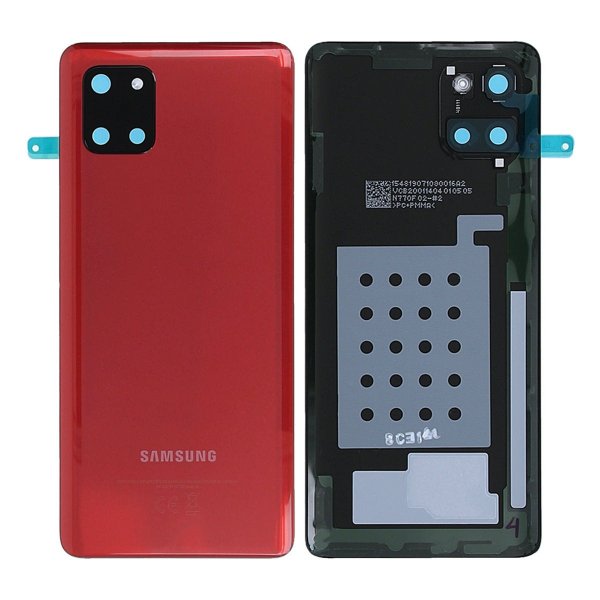 Samsung Galaxy Note 10 Lite (SM-N770F) Alkuperäinen takakansi - Punainen