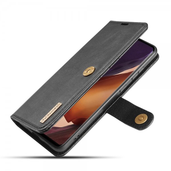 Dg.Ming Samsung Galaxy Note 20 Ultra kotelo, irrotettava kuori, musta