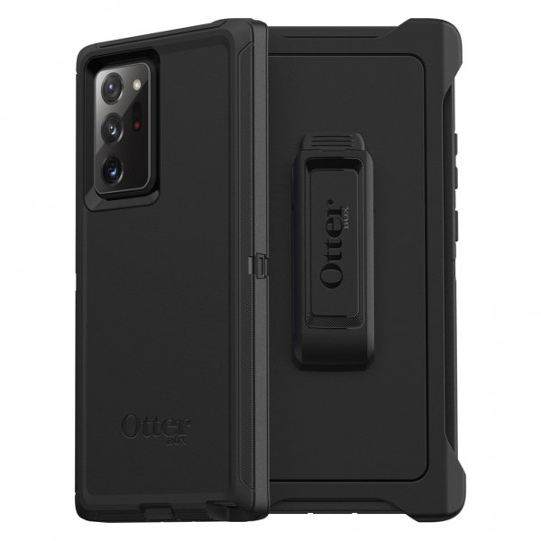 Otterbox Samsung Galaxy Note 20 Ultra -kuoret Defender, musta