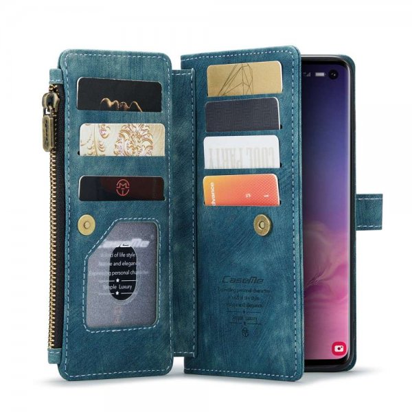 CaseMe Samsung Galaxy S10 Suojakotelo C30 Series Petrol