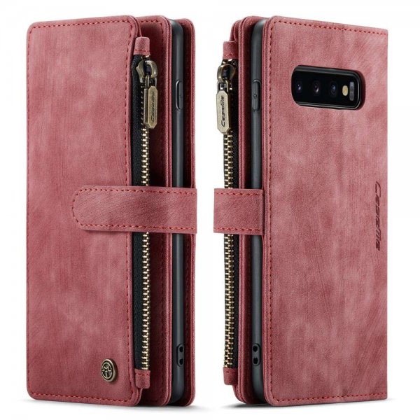 CaseMe Samsung Galaxy S10 -kotelo C30 Series Punainen