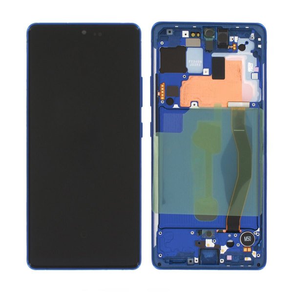 Samsung Galaxy S10 Lite (SM-G770F) Näyttö ja LCD-paneeli Alkuperäinen - Sininen