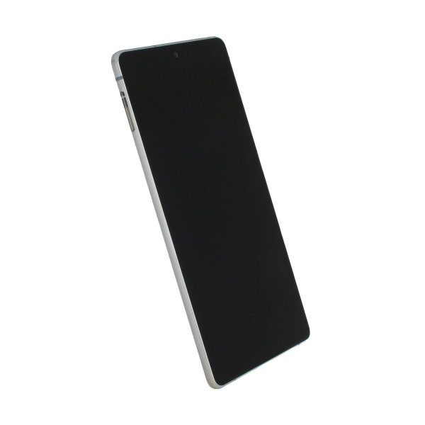 Samsung Galaxy S10 Lite (SM-G770F) Näyttö LCD-paneelilla Alkuperäinen - Valkoinen