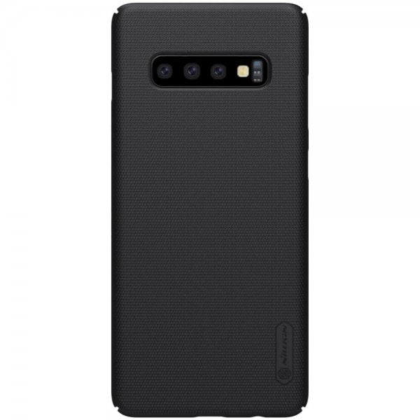 Nillkin Samsung Galaxy S10 Suojakuori Super Frosted Shield Musta