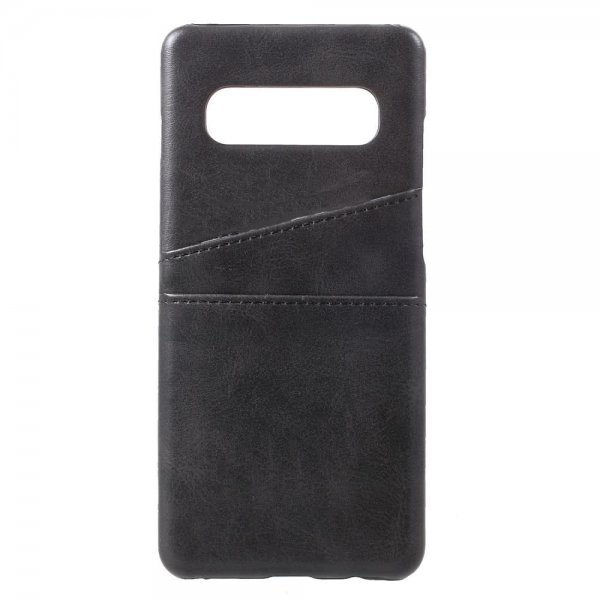 Samsung Galaxy S10 Kuoret kahdella korttipaikalla, musta