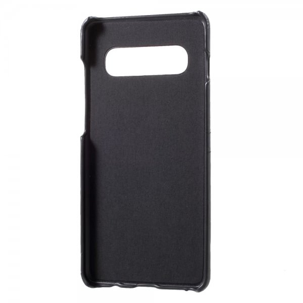Samsung Galaxy S10 Kuoret kahdella korttipaikalla, musta