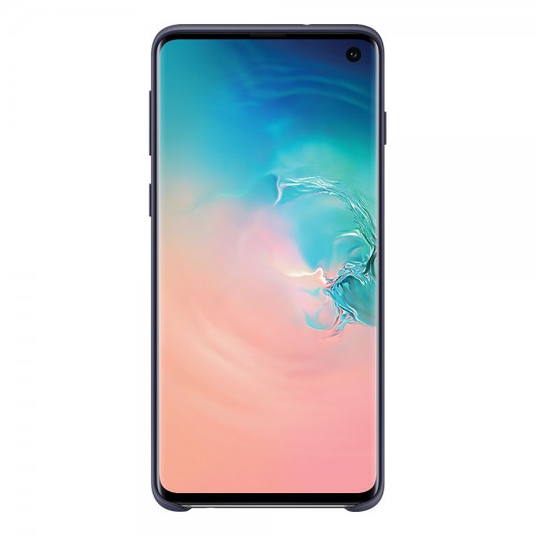 Samsung Original Galaxy S10 -silikonisuojakuori, laivastonsininen