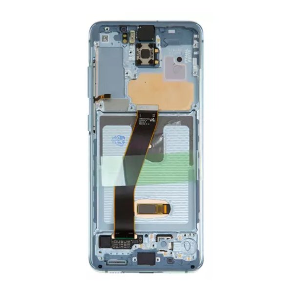 Samsung Galaxy S20 4G/5G (G980/G981) Näyttö LCD-paneelilla Alkuperäinen - Sininen