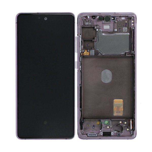 Samsung Galaxy S20 FE 5G Näyttö ja LCD-paneeli Alkuperäinen - Laventeli