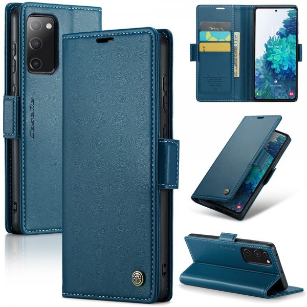 CaseMe Samsung Galaxy S20 FE Fodral 023 Series Sininen