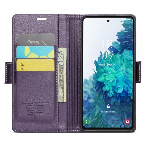 CaseMe Samsung Galaxy S20 FE -kotelo 023 Series Liila
