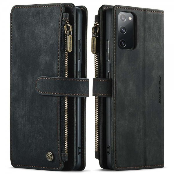 CaseMe Samsung Galaxy S20 FE -suojakotelo C30 Series, musta