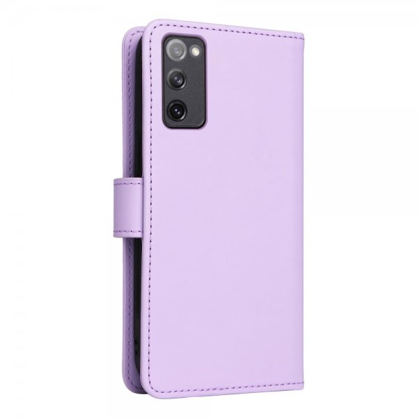 Betopnice Samsung Galaxy S20 FE -kotelo irrotettavalla kuorella 005 Violetti