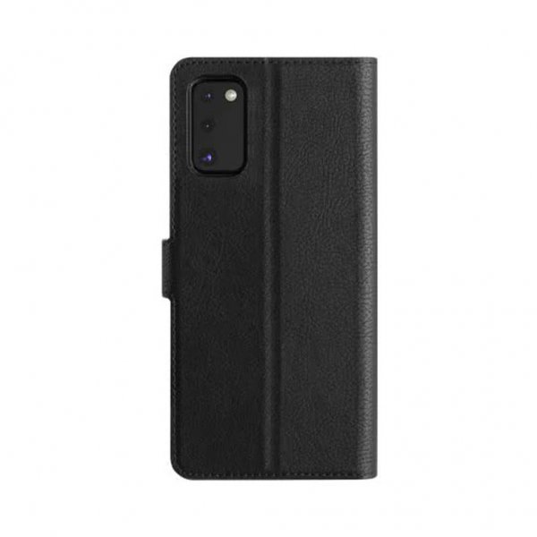 Xqisit Samsung Galaxy S20 FE -lompakkokotelo Slim Wallet Selection, musta