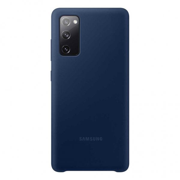 Samsung Alkuperäinen Samsung Galaxy S20 FE -silikonisuojakuori, laivastonsininen