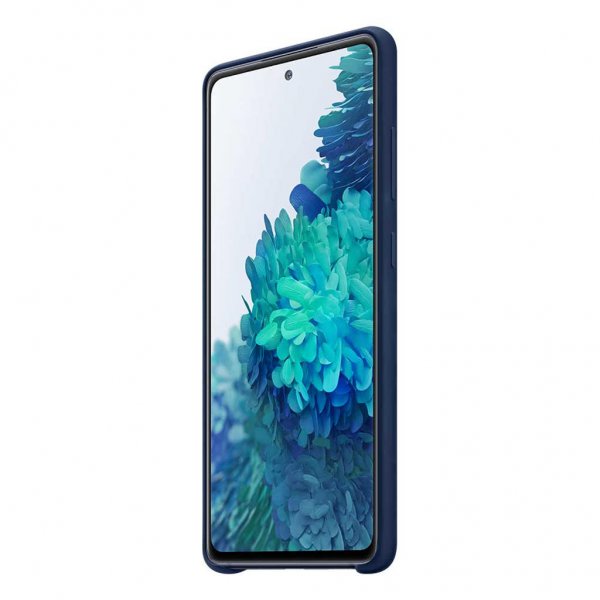 Samsung Alkuperäinen Samsung Galaxy S20 FE -silikonisuojakuori, laivastonsininen