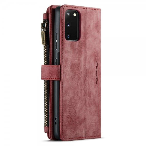 CaseMe Samsung Galaxy S20 -suojakotelo, C30-sarja, punainen