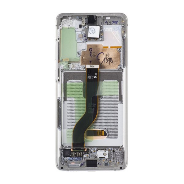 Samsung Galaxy S20 Plus 4G/5G (G985/G986) Alkuperäinen LCD-näyttö – Valkoinen