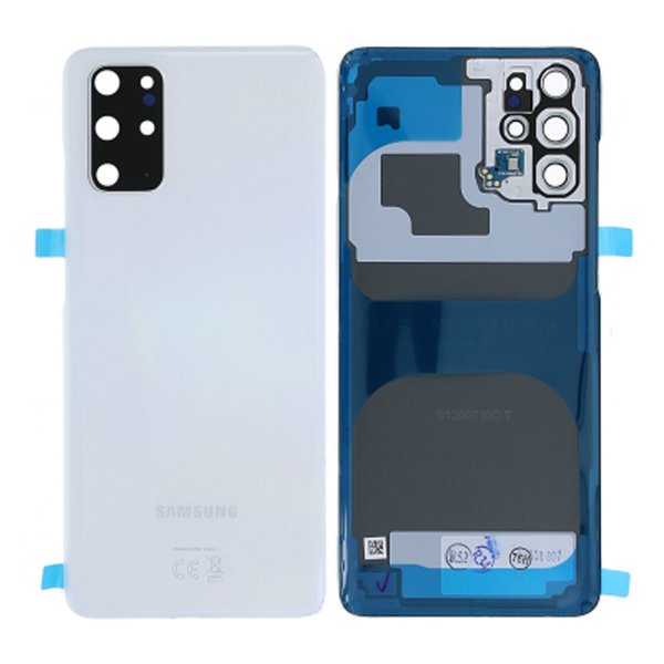 Samsung Galaxy S20 Plus 5G Takakansi Alkuperäinen - Valkoinen