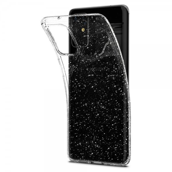 Spigen Samsung Galaxy S20 Plus Suojakuori Liquid Crystal Glitter Crystal Quartz