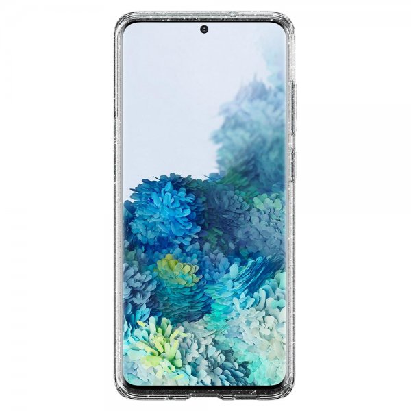 Spigen Samsung Galaxy S20 Plus Suojakuori Liquid Crystal Glitter Crystal Quartz