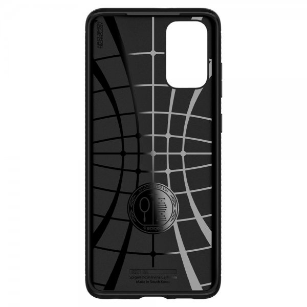 Spigen Samsung Galaxy S20 Plus -kuori Rugged Armor Matte Black