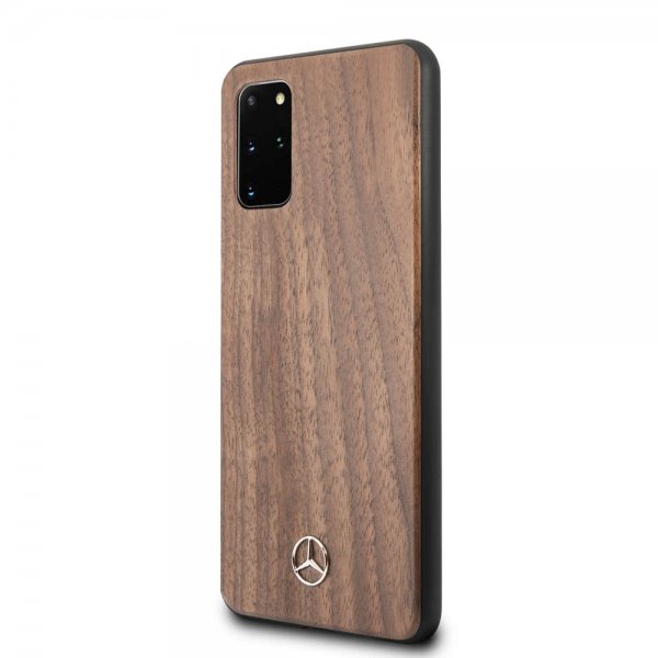 Mercedes Benz Samsung Galaxy S20 Plus Kuori Wood Line Ruskea