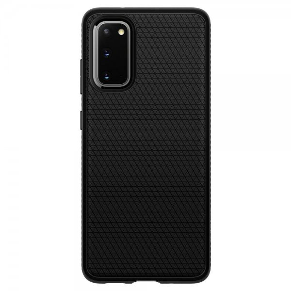 Spigen Samsung Galaxy S20 Suojakuori Liquid Air Mattamusta