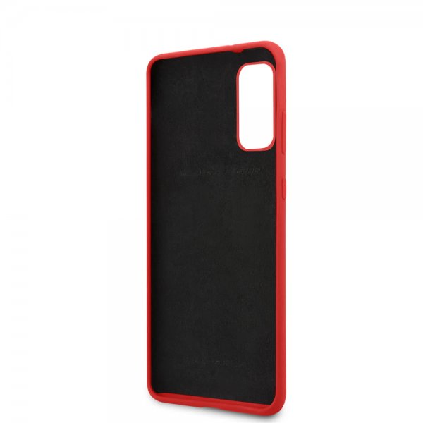 Ferrari Samsung Galaxy S20 Suojakuori Logolla, Punainen