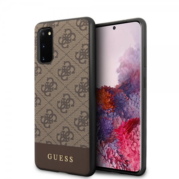 Guess Samsung Galaxy S20 Suojakuori Monogrammi Ruskea