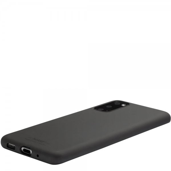 holdit Samsung Galaxy S20 Suojakuori Silikoni Musta