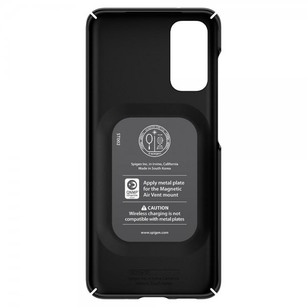 Spigen Samsung Galaxy S20 Ohut istuvuus -suojakuori, musta