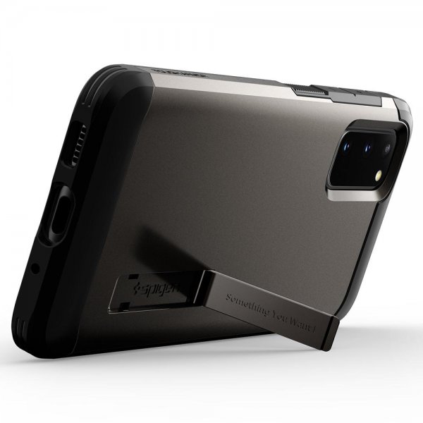 Spigen Samsung Galaxy S20 Suojakuori Tough Armor Gunmetal